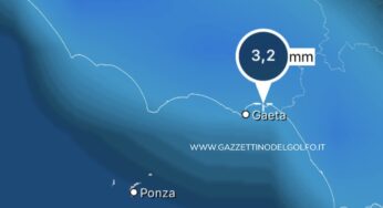 Golfo di Gaeta/Marzo porta un pizzico di pioggia