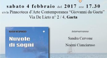 Gaeta/Presentazione del libro “Nuvole di sogni”