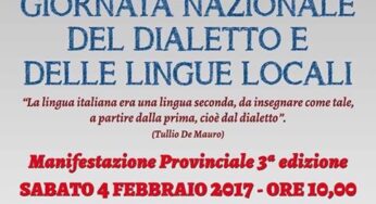 Minturno/Giornata Nazionale del dialetto e delle lingue locali: domani al Liceo “Alberti”