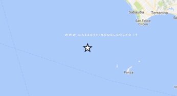 Terremoto al largo di Ponza, lo sciame sismico nella notte