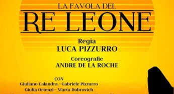 “La favola del Re Leone”, giovedì 16 al teatro “Remigio Paone” di Formia