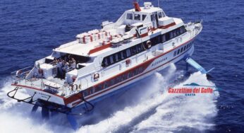 Il mare mosso cancella le corse Formia-Ponza con Aliscafo