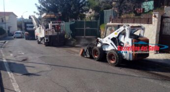 Gaeta, Viale America e Via Monte Tortona: Iniziati lavori di manutenzione stradale
