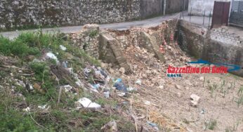 Casapound Gaeta: Azione simbolica in via del Colle
