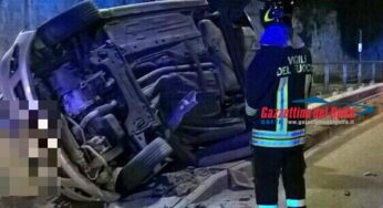Gaeta, incidente nella notte sul Lungomare: Un ferito