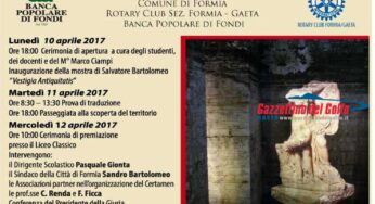 Formia, XIV edizione del Certamen Vitruvianum Formianum
