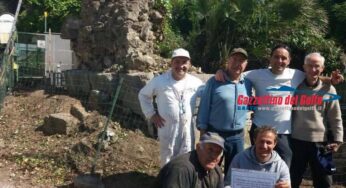 La storia dell’Epitaffio di Formia ripulito dai soci della “Formiana Saxa”