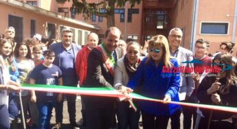 Gaeta: il Sindaco Mitrano inaugura tensostruttura Scuola Principe Amedeo