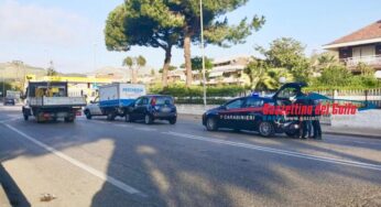Tamponamento sulla Litoranea Formia-Gaeta: prestare attenzione 