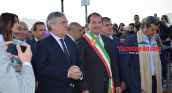 On. Antonio Tajani a Gaeta: Taglio del nastro del Med Festival Experience 2017 