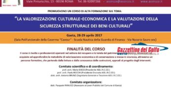 Gaeta: Valorizzazione culturale-economica e la valutazione della sicurezza strutturale degli edifici