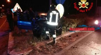 Scontro auto-camion sulla Flacca. Bambino tra i feriti