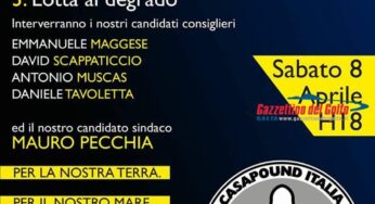 CasaPound: incontro-dibattito con i cittadini delle periferie