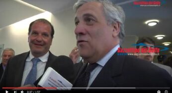 Tajani: “Un’Amministrazione che vuole migliorare il proprio standard deve guardare verso Bruxelles” (#video)