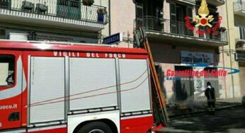 Formia, a fuoco il materasso. Intervengono i Vigili del Fuoco