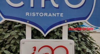 Cerimonia di consegna della targa al Presidente dell’Unione Pizzerie Storiche Napoletane – “Le Centenarie”