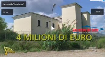 Mr. Neuro di Striscia la Notizia a Fondi per parlarci del museo dell’acqua (#video)