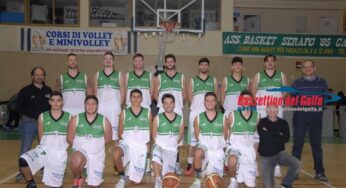 Gaeta, Serie C/Silver: Basket Serapo 85’, vittoria che….brucia