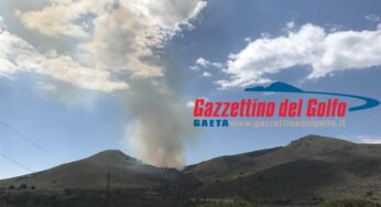 Gaeta: fiamme in località Vignole