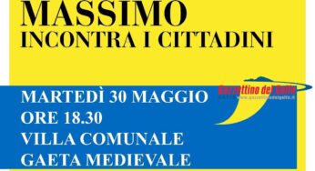 Elezioni Comunali: secondo comizio di Magliozzi a Gaeta medievale