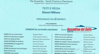 Santi Cosma e Damiano: in scena “In un battito d’ali” la rappresentazione teatrale degli alunni dell’Istituto Comprensivo Guido Rossi