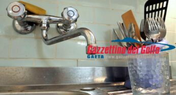 Gaeta: Interruzione flusso idrico a Serapo