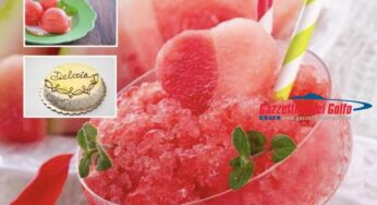 Sorbetto, granita o ghiaccioli all’anguria e torta al limone per una calda estate a tutta frutta