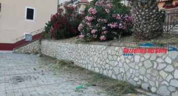 CasaPound, Minturno: Moccia denuncia degrado ed abbandono in Via Diritto Portico