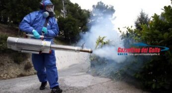 Formia: Stanotte intervento di disinfestazione in tutta la città. Deblatizzazione nel quartiere di Castellone