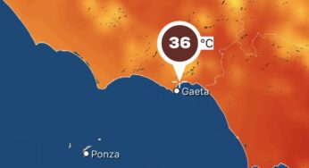 Golfo di Gaeta, arriva Caronte: weekend con temperature torride