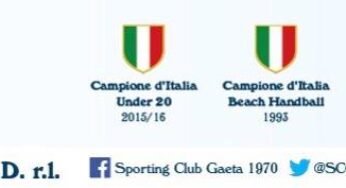Diramati dalla FIGH i calendari della serie A1 maschile, la Lupo Rocco Gaeta esordirà in una “nuova casa”: il Palasport di Fondi