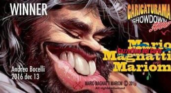 L’ artista gaetano Mario Magnatti (Mariom) tra i vincitori del World Humor Awards