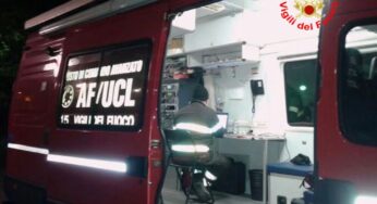 Terracina, i Vigili del Fuoco salvano donna di 64 anni