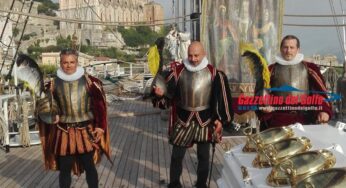 Il veliero “La Signora del Vento” in rotta verso Messina
