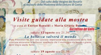 GAETA, VISITE GUIDATE ALLA MOSTRA “TESSERE LA SPERANZA”