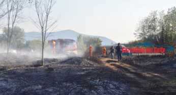 Frosinone: in fiamme una discarica abusiva di copertoni. Sdegno da parte di ViviCiociaria