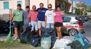 Meetup Gaeta 5 Stelle, ottava giornata ecologica. Ripulita via Serapide