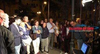 Le telecamere di Rete 4 a Gaeta per parlare di crisi idrica. Il video della diretta da Piazza della Libertà