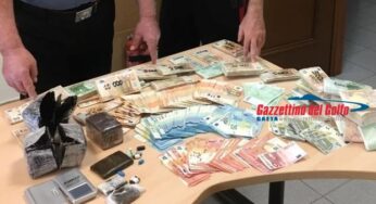 Gli trovano in casa oltre 700 gr di droga e 200 mila euro in contanti. Arrestato 37enne