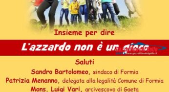 “Giornata del Buon Gioco”: a Formia giochi, musiche, riflessioni e colori per contrastare l’azzardo