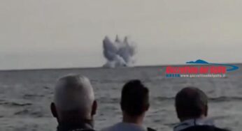 **VIDEO** Cade aereo, annullato Air Show di Terracina