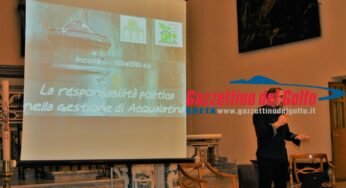 Incontro a Gaeta sulla responsabilità politica nella gestione di Acqualatina: le conclusioni