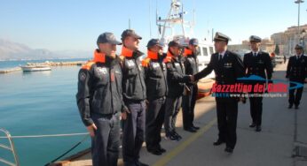 Gaeta, visita del comandante regionale della Guardia Costiera