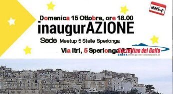 Sperlonga, domani l’inaugurazione della sede del M5S