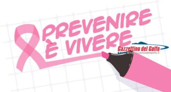 Formia: Prevenzione dei tumori al seno, il Comune aderisce alla campagna di sensibilizzazione Airc illuminando di rosa la torre di Mola