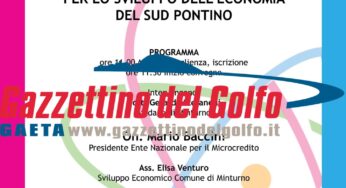 Microcredito per rilanciare l’economia del sud pontino
