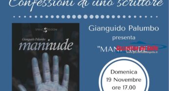 “Mani nude”. Gianguido Palumbo a Cori per le Confessioni di uno scrittore