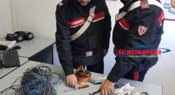 Minturno, intensificati i controlli dei Carabinieri contro i furti: arrestati quattro cittadini romeni