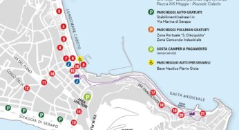 Luminarie di Gaeta 2017: Scarica la mappa di tutte le installazioni