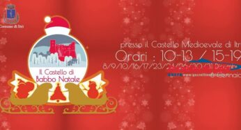 A Itri il castello di Babbo Natale